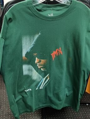 DMX Graphic Tee in Forest Green